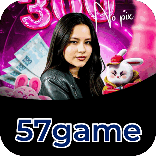 Passo a passo visual mostrando processo de download e instalação do aplicativo 57game